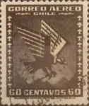 Stamps Chile -  Intercambio 0,20  usd  60 cents. 1935