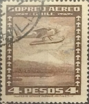 Sellos de America - Chile -  Intercambio 0,20  usd  4 pesos 1935