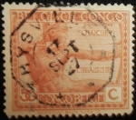 Stamps Belgium -  Indígena Cazando