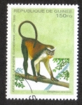 Stamps : Africa : Guinea :  African Animals