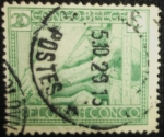 Stamps Belgium -  Indigena en Telar