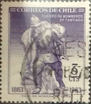 Sellos de America - Chile -  Intercambio cxrf 0,20  usd 3 cents. 1963