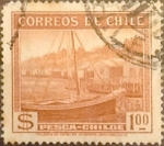 Sellos de America - Chile -  Intercambio 0,20  usd 1 peso 1938