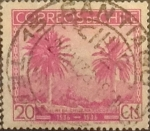 Sellos de America - Chile -  Intercambio 0,25 usd 20 cents. 1936