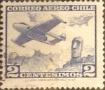 Stamps Chile -  Intercambio 0,20 usd 2 cents. 1962