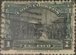 Sellos de America - Chile -  Intercambio 0,25 usd 1 cents. 1910