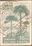 Stamps Chile -  Intercambio 0,20 usd 10 cents. 1967