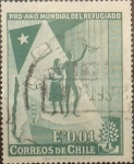 Sellos de America - Chile -  Intercambio 0,20 usd 1 cents. 1960