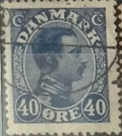 Stamps Denmark -  Intercambio 1,40 usd 40 ore 1922