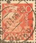 Sellos de Europa - Dinamarca -  Intercambio 0,25 usd 20 ore 1940