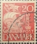 Stamps Denmark -  Intercambio 0,25 usd 20 ore 1940
