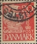 Stamps Denmark -  Intercambio 0,25 usd 20 ore 1940