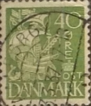 Stamps Denmark -  Intercambio 0,25 usd 40 ore 1933