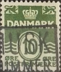 Sellos de Europa - Dinamarca -  Intercambio 0,20 usd 10 ore 1950