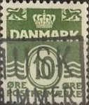 Stamps Denmark -  Intercambio 0,20 usd 10 ore 1950