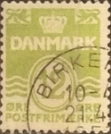 Stamps : Europe : Denmark :  Intercambio 0,20 usd 12 ore 1952