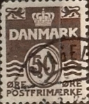 Stamps Denmark -  Intercambio 0,20 usd 50 ore 1974