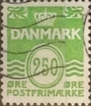 Stamps Denmark -  Intercambio 0,70 usd 250 ore 1985