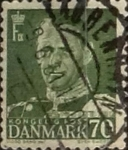 Sellos de Europa - Dinamarca -  Intercambio 0,20 usd 70 ore 1950