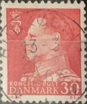 Stamps Denmark -  Intercambio 0,20 usd 30 ore 1961