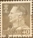 Stamps : Europe : Denmark :  Intercambio 0,20 usd 40 ore 1961