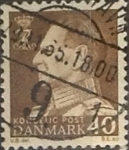 Sellos de Europa - Dinamarca -  Intercambio 0,20 usd 40 ore 1965
