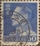 Stamps : Europe : Denmark :  Intercambio 0,20 usd 60 ore 1961