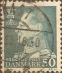 Sellos de Europa - Dinamarca -  Intercambio 0,20 usd 50 ore 1961