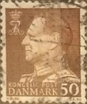 Stamps Denmark -  Intercambio 0,25 usd 50 ore 1967