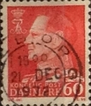 Stamps : Europe : Denmark :  Intercambio 0,25 usd 60 ore 1967