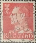 Stamps Denmark -  Intercambio 0,25 usd 60 ore 1967