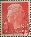 Stamps Denmark -  Intercambio 0,20 usd 90 ore  1974