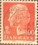 Sellos de Europa - Dinamarca -  Intercambio 0,20 usd 100 ore  1976