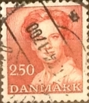 Stamps Denmark -  Intercambio 2,75 usd 2,50 krone 1983