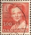 Stamps Denmark -  Intercambio 0,25 usd 3 krone 1986