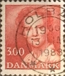 Stamps Denmark -  Intercambio 0,25 usd 3 krone 1986