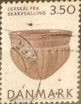 Sellos de Europa - Dinamarca -  Intercambio 0,40 usd 3,50 krone 1992
