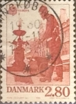 Stamps Denmark -  Intercambio 0,20 usd 2,80 krone 1986