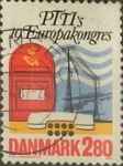 Sellos de Europa - Dinamarca -  Intercambio 0,25 usd 2,80 krone 1986