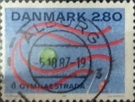 Sellos de Europa - Dinamarca -  Intercambio 0,25 usd 2,80 krone 1987