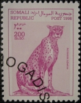 Stamps Somalia -  Acinonyx jubatus