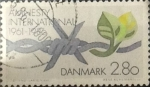 Stamps Denmark -  Intercambio 0,25 usd 2,80 krone 1986