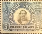 Stamps : America : Dominican_Republic :  Intercambio 0,25 usd 5 cents. 1902