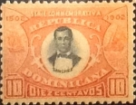 Sellos de America - Rep Dominicana -  Intercambio 0,25 usd 10 cents. 1902