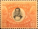 Stamps : America : Dominican_Republic :  Intercambio 0,25 usd 10 cents. 1902
