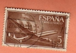 Stamps Spain -  Correo aereo