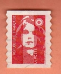 Stamps : Europe : France :  Mujer