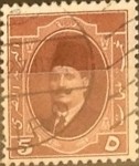 Stamps Egypt -  Intercambio 0,20 usd 5 miles. 1923