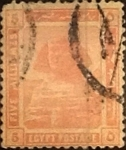 Stamps : Africa : Egypt :  Intercambio 0,20 usd 5 miles. 1921