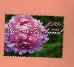 Stamps Finland -  Flor